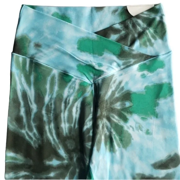 NWT Aerie Offline Real Me High Waisted Crossover Legging Tie Dye size XL - Picture 4 of 5